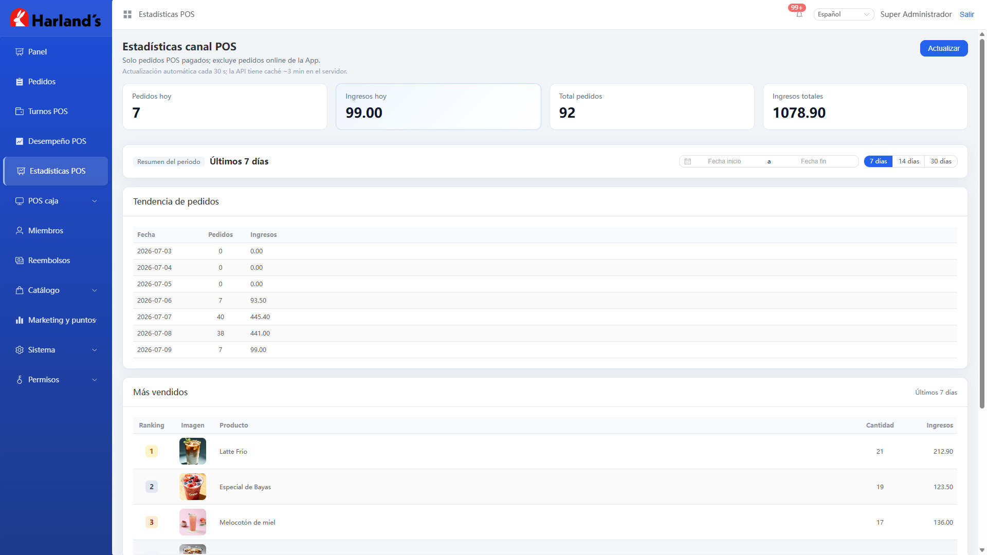 Restaurant Ordering Management Platform - 1