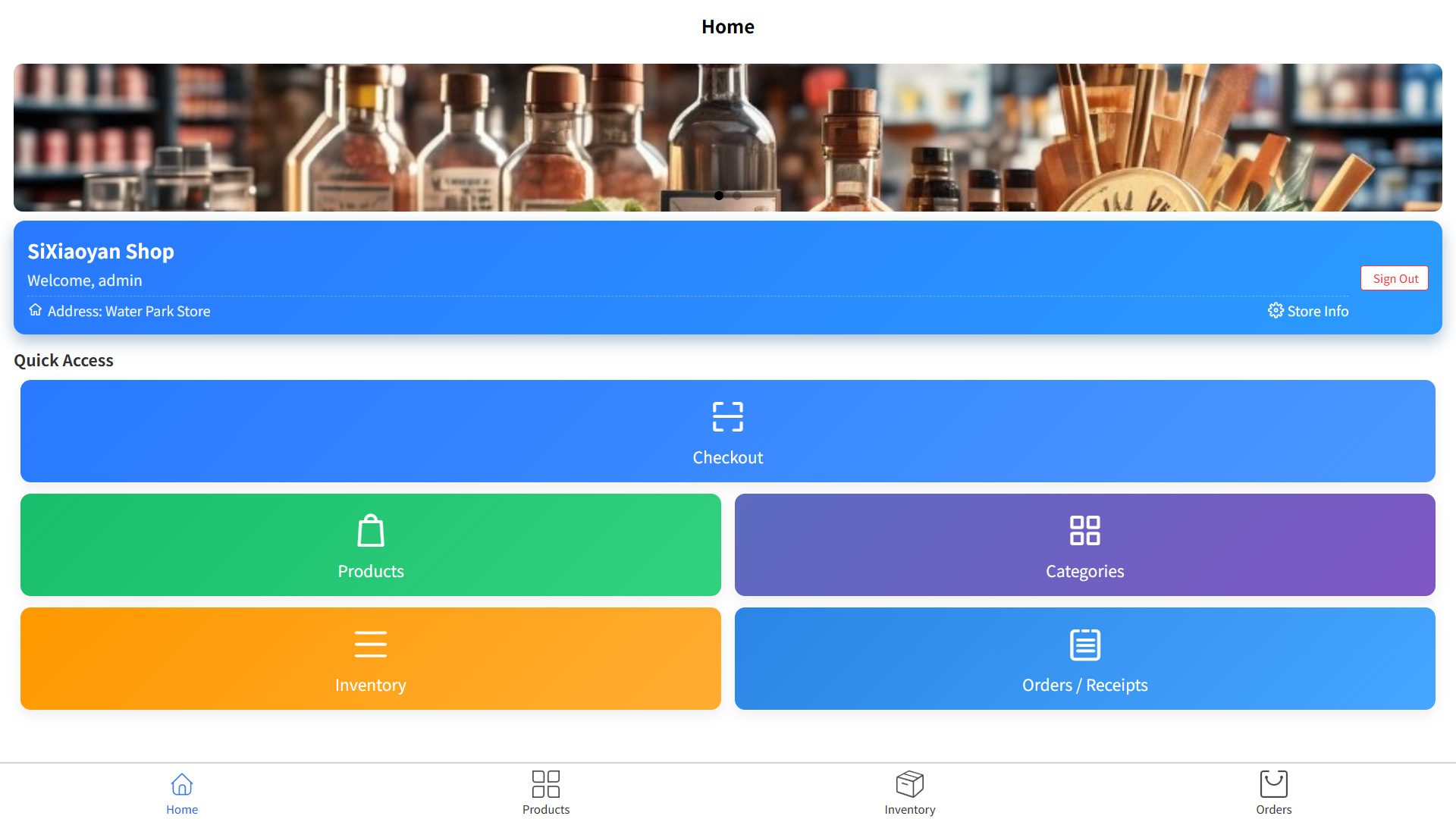 Retail POS System