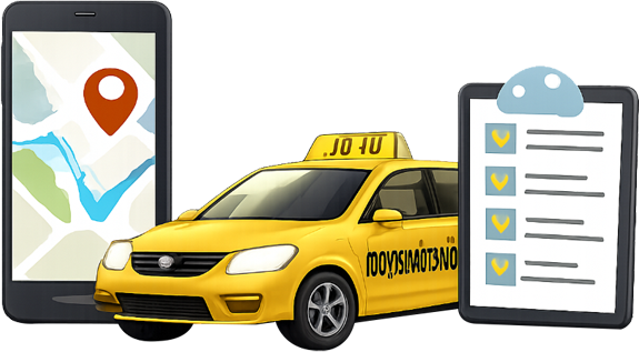 GLIT Taxi Dispatch Platform — passenger app, driver app and ride-hailing operations